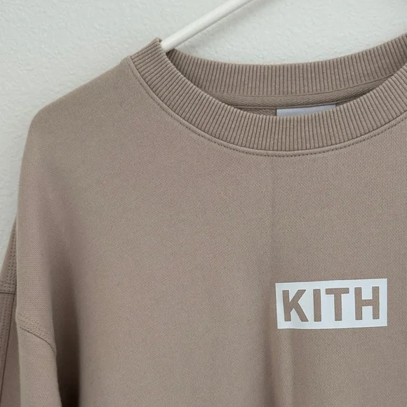 Kith Beige Crewneck Sweater